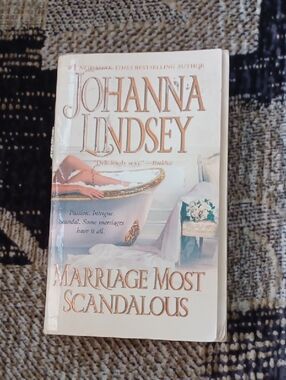 $4 Add-on Johanna Lindsey "Marriage Most Scandalous" - Paperback Romance